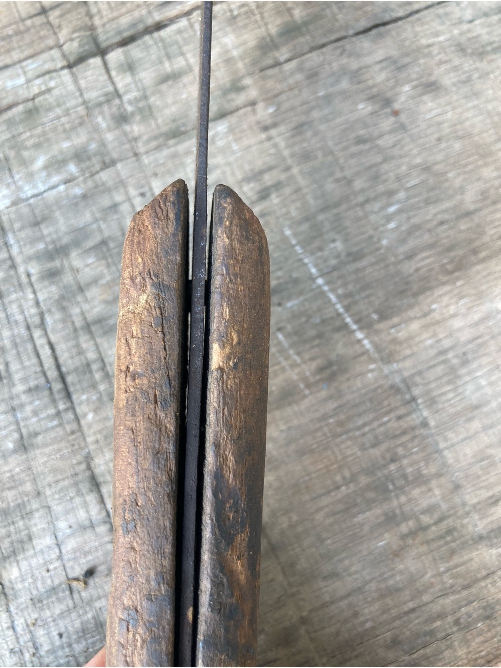 Damaged! Vintage Farm Knife 16” Long - Picture 7 of 11